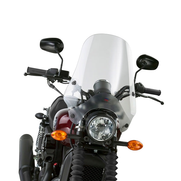 Pare-brise National Cycle Street Shield - QuickSet BMW, DUCATI, HARLEY-DAVIDSON, HONDA, KAWASAKI, KTM, MOTO GUZZI, SUZUKI, TRIUMPH, YAMAHA