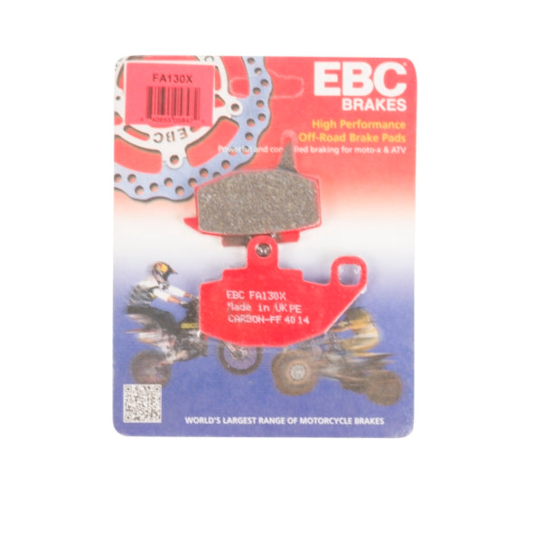 EBC  “X” Series Moto-X Sport & Enduro Brake Pad Organic - Front left