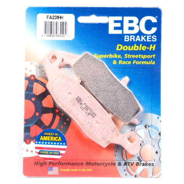 EBC  Double-H Superbike Brake Pad Sintered metal - Front Right, Front left, Rear Right, Rear left