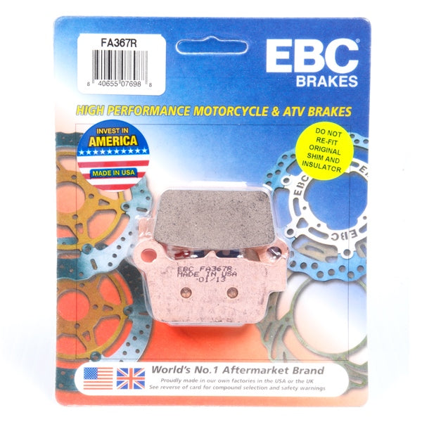 EBC  “R“ Long Life Sintered Brake Pad Sintered metal - Rear Right
