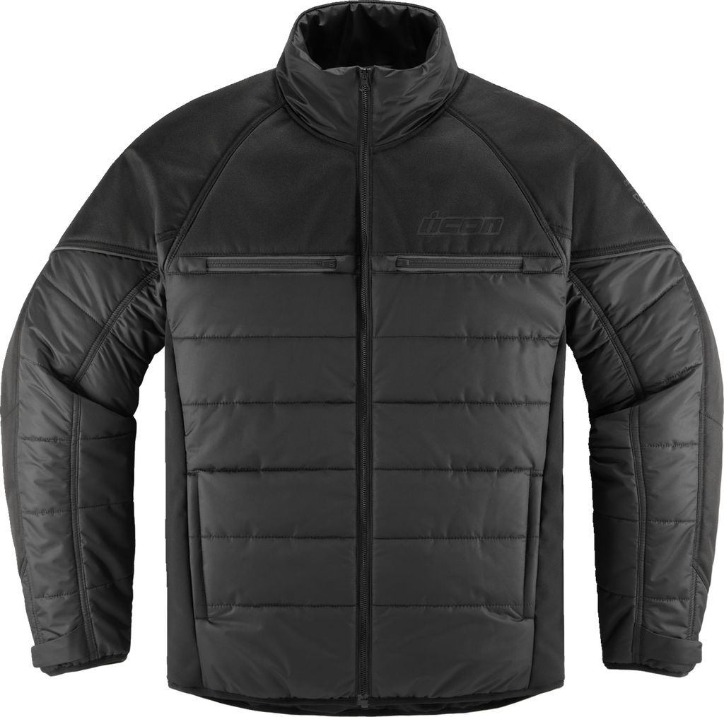 Ghost Puffer Jacket Bk/Ch