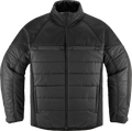 Ghost Puffer Jacket Bk/Ch