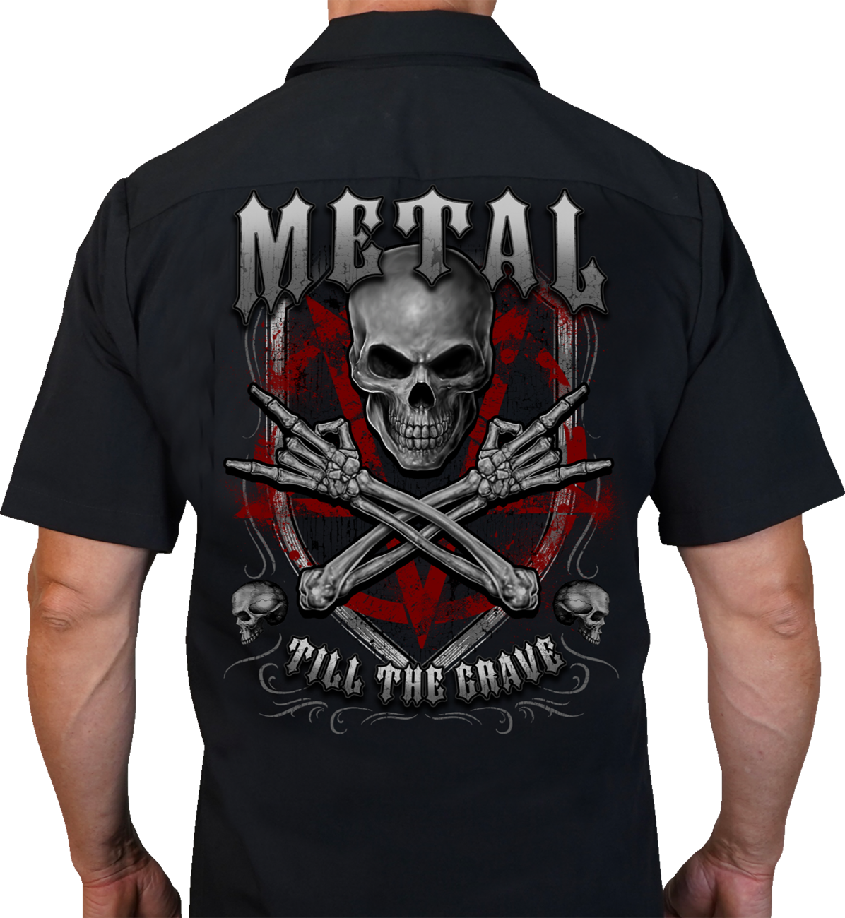 Metal Till the Grave Shop Shirt