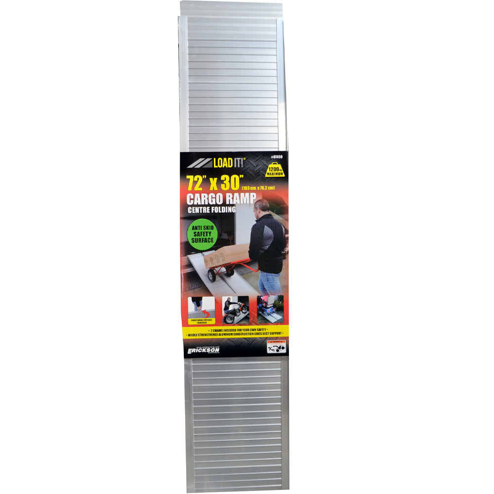 (1) 30"X72" Centre Folding Cargo Ramp 1200 Lb Max