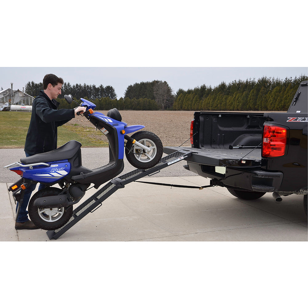 (1) Steel Centre Folding Mesh Loading Ramp 800 Lb (Per Ramp)