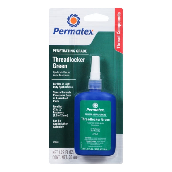 Gel frein-filet pénétrant vert Permatex