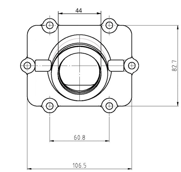 Kimpex Carburetor Adapter Mounting Flange POLARIS
