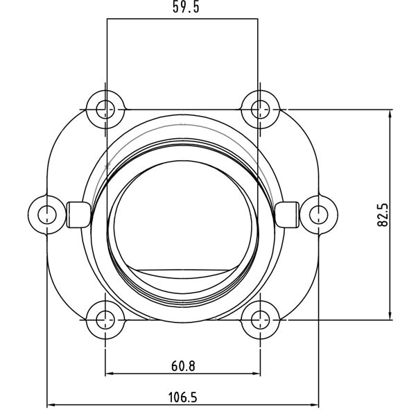 Kimpex Carburetor Adapter Mounting Flange POLARIS