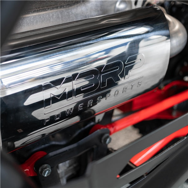 MBRP Powersports Sport Slip-on Exhaust POLARIS