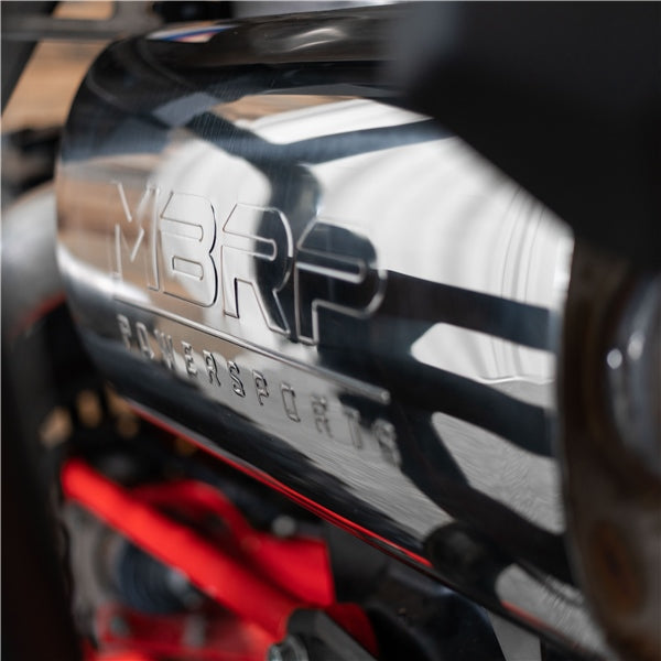 MBRP Powersports Sport Slip-on Exhaust POLARIS