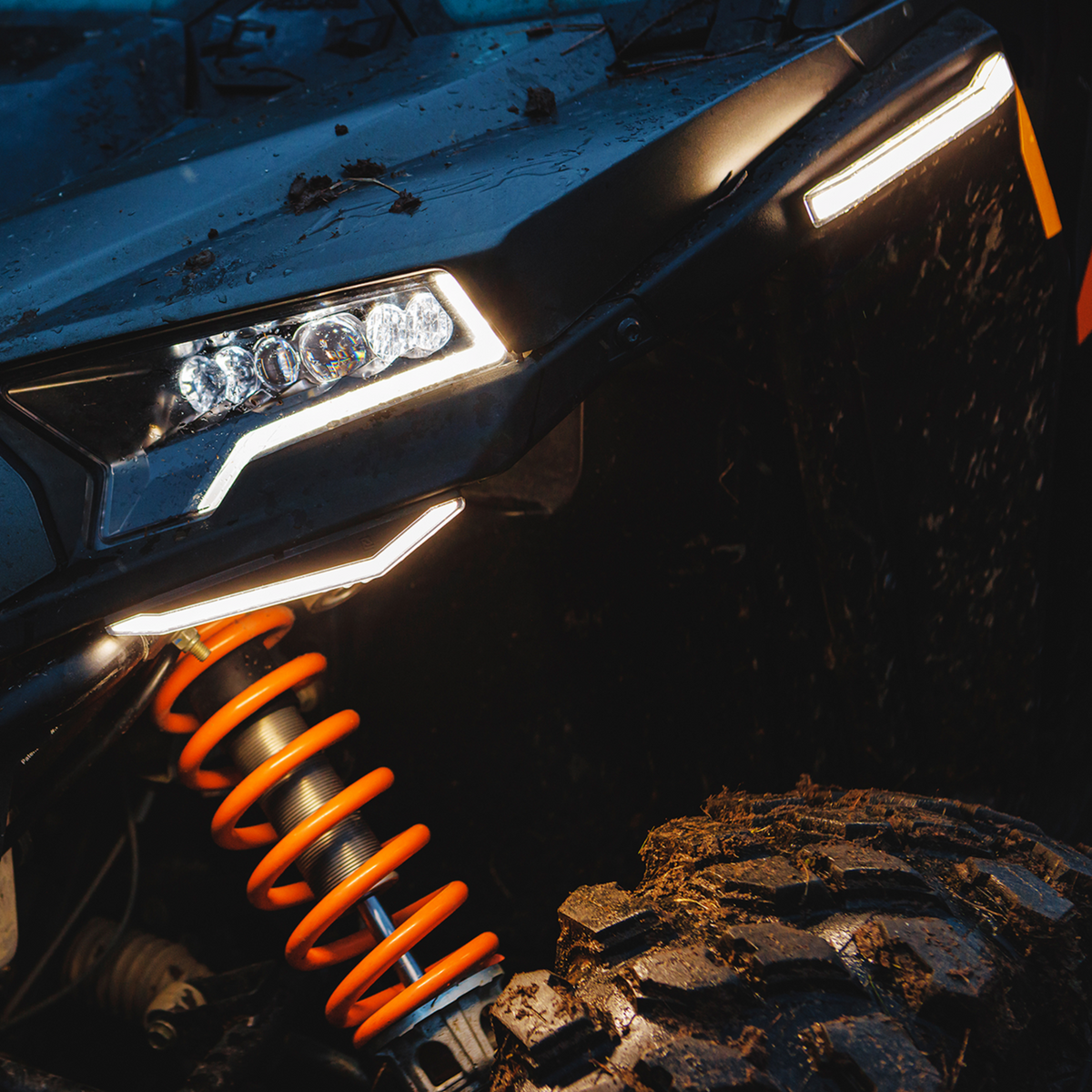 Lights White Running Ravek Apex Polaris Rzr Xp