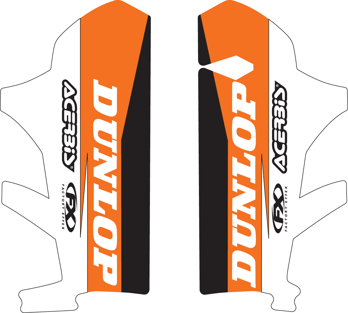 Lower Fork Guard Graphics