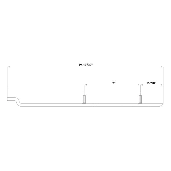 Patins de portance standard Kimpex KAWASAKI/SNO-JET, SKI-DOO