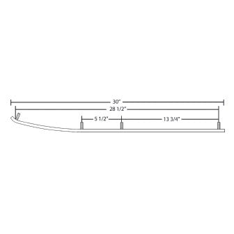 Kimpex Standard Wear Bar KAWASAKI/SNO-JET, YAMAHA