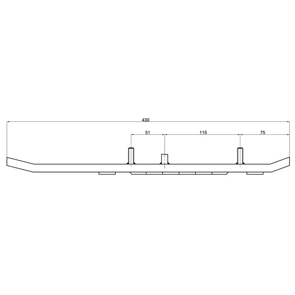 Kimpex Carbide Runner KAWASAKI/SNO-JET, SKI-DOO