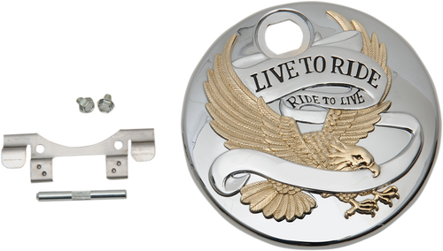 "Live to Ride" Fuel Console Door