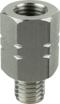 Female M10-1.25 to Male M10-1.5 Thread Adapter 20 mm Long