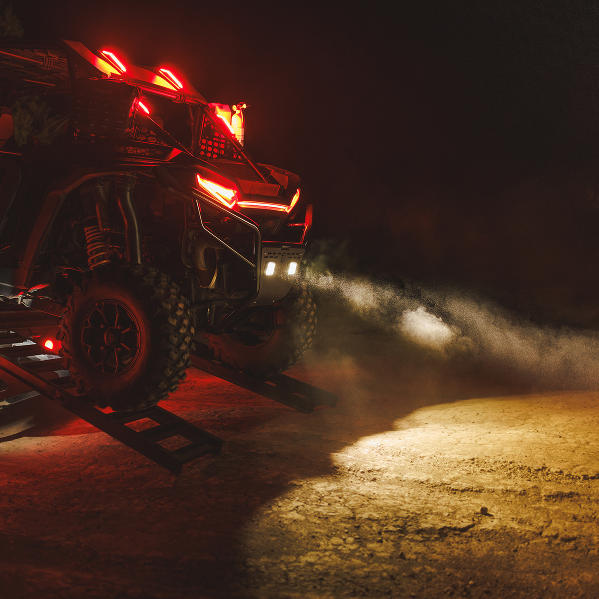 Rear Bumper with LED Lighting