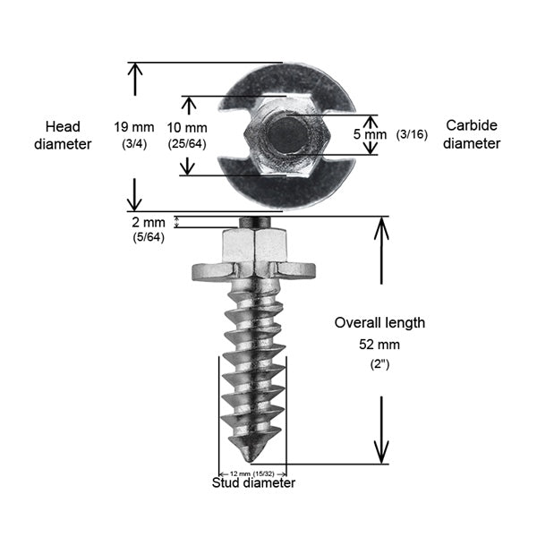 IGrip Shoulder Studs SS50 HD