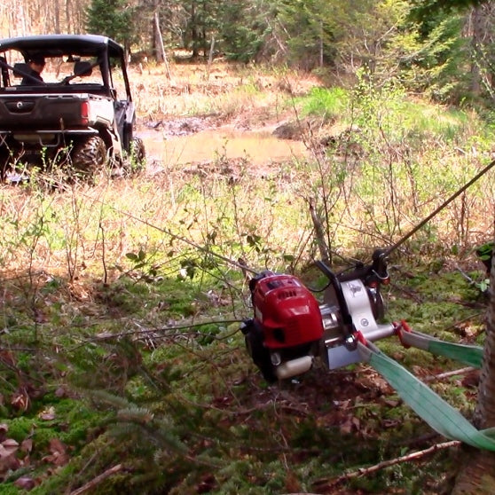 Portable Winch GX50 Gas-Powered Winch with Accessories