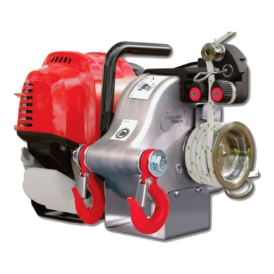 Portable Winch GX50 Gas-Powered Winch with Accessories