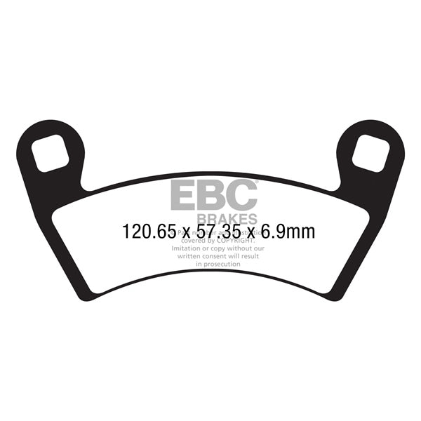 EBC  Double-H Superbike Brake Pad Sintered metal - Front Right, Front left, Rear Right, Rear left, Rear Outer