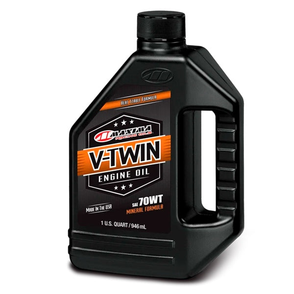 Maxima V-Twin Mineral Engine Oil 70WT