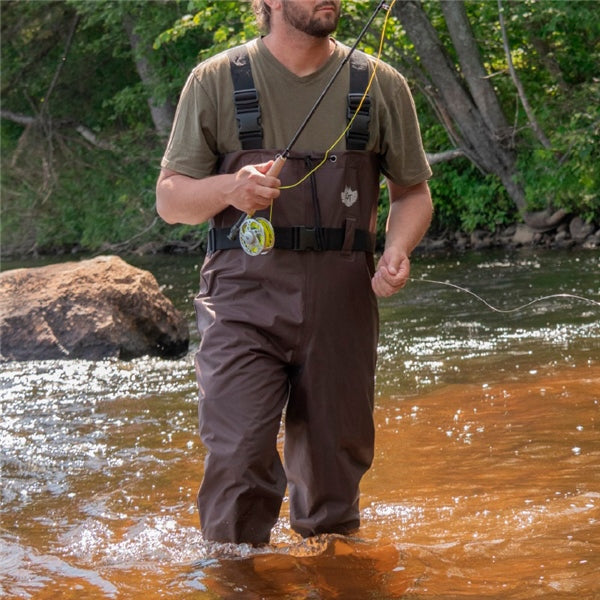 Green Trail StreamFeather Chest Wader - Felt Sole