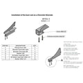 Bison Bumpers Mounting Bracket