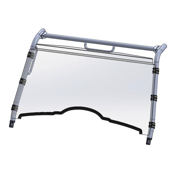 Direction 2 Full Windshield - Scratch resistant KYMCO