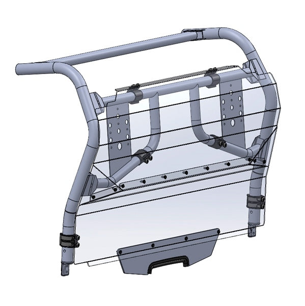 Direction 2 Rear Windshield KYMCO
