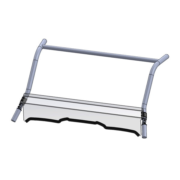 Direction 2 Short Windshield - Scratch Resistant YAMAHA