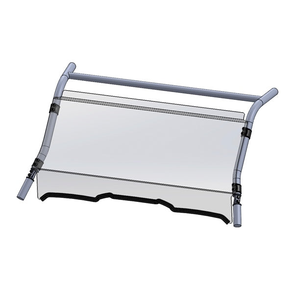 Direction 2 Full Windshield - Scratch resistant YAMAHA