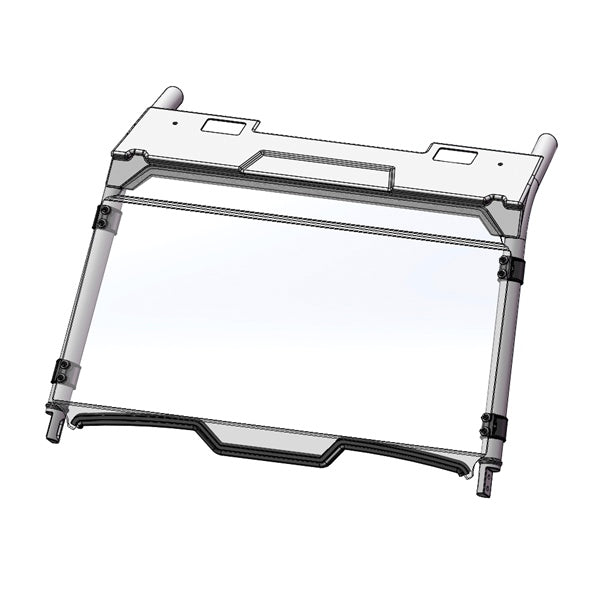 Direction 2 Full Windshield - Scratch resistant POLARIS