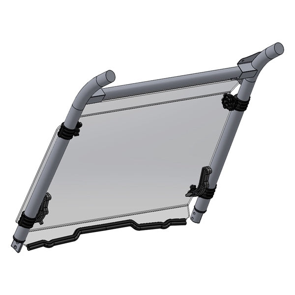 Direction 2 Tilt Windshield - Scratch Resistant POLARIS