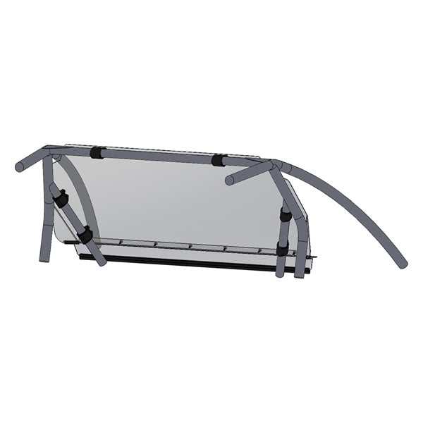 Direction 2 Rear Windshield - Scratch Resistant KAWASAKI