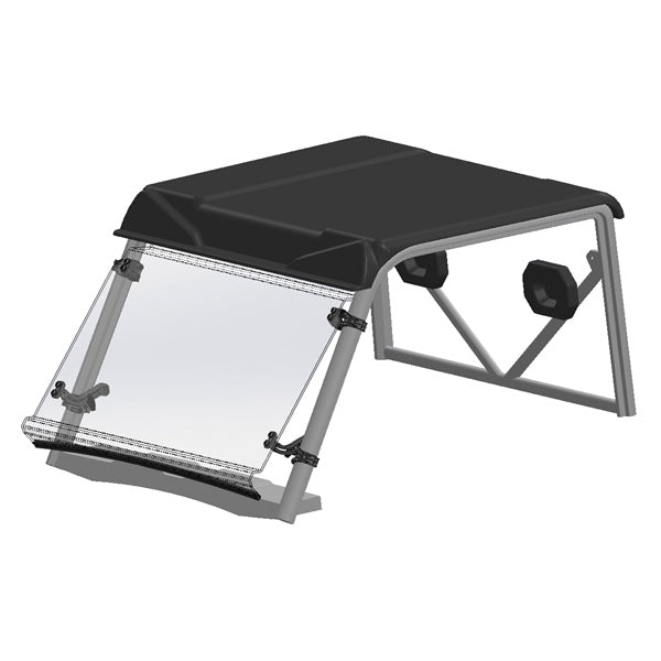 Direction 2 Tilt Windshield - Scratch Resistant CFMOTO
