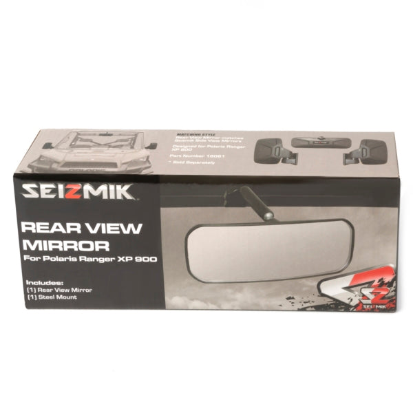 Seizmik Wide Angle Rear View Mirror for Polaris Ranger XP900 1.75" Clamp-On