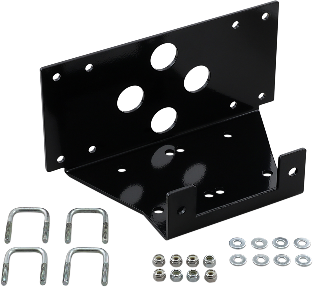 Winch Mount Mud Atv Pol