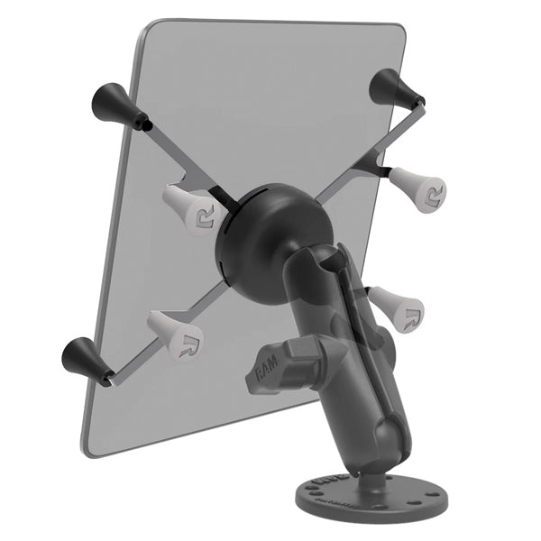 RAM MOUNT X-Grip Universal Holder for 7"-8" Tablets with Ball - B Size