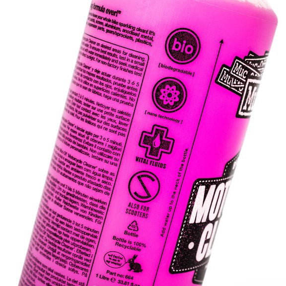 Muc-Off Bio Nano Tech Cleaner 1 L / 0.26 G, 33.81 oz