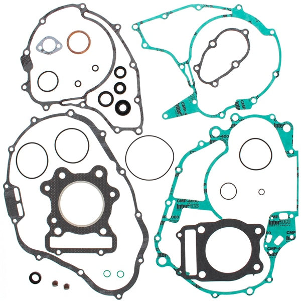 VertexWinderosa Complete Gasket Set with Oil Seals - 811 HONDA - 188404