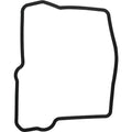 VertexWinderosa Valve Cover Gasket KAWASAKI - 189798