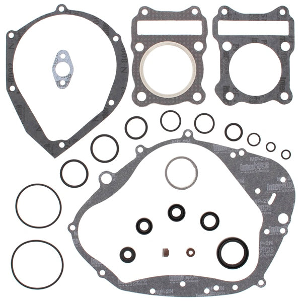 VertexWinderosa Complete Gasket Set with Oil Seals - 811 KAWASAKI, SUZUKI - 189875