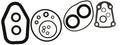 Sierra Lower Unit Gasket Kit 18-2660 18-2660