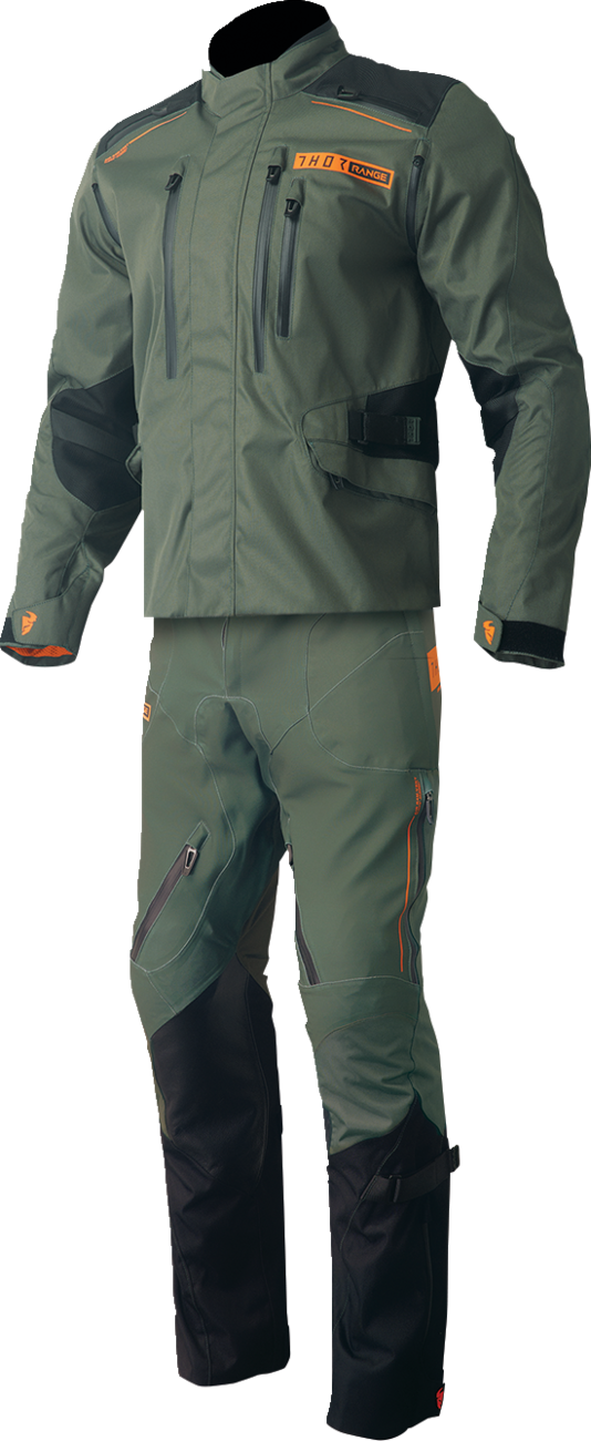 Range Jersey Gn/Orange