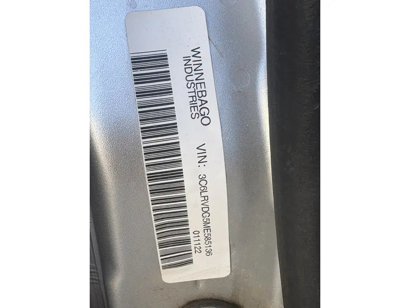 Ram 2021 ProMaster Winnebago