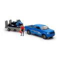 NewRayToys Pick Up Scale Model with Polaris Snowmobile