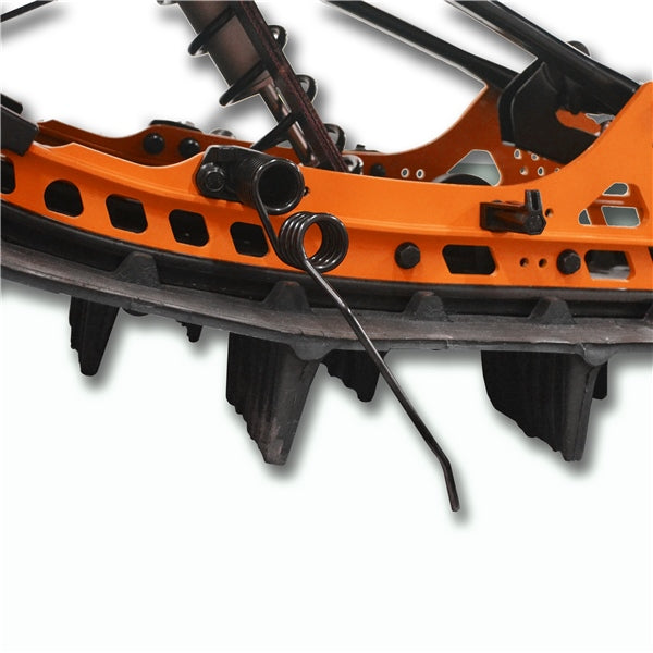 Reversible Double Coil Snow/Ice Scratcher Rear Suspension