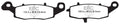 EBC  V-Pad Brake Pad Organic - Front Right, Front left, Rear Right